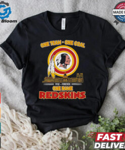 Forever Washington Redskins one team one goal one name skyline shirt