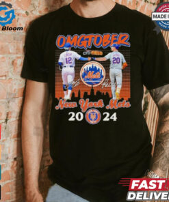 Francisco Lindor And Pete Alonso New York Mets OMGTOBER 2024 Shirt