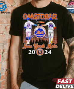 Francisco Lindor Pete Alonso OMGTOBER New York Mets 2024 shirt