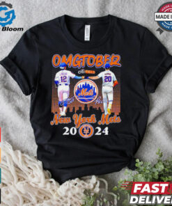 Francisco Lindor Pete Alonso OMGTOBER New York Mets 2024 shirt