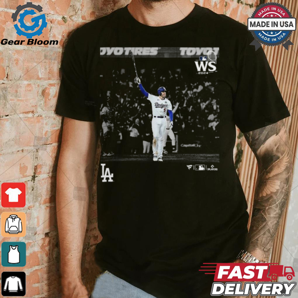 Freddie Freeman Los Angeles Dodgers 2024 MLB Postseason Moments T Shirts Freddie Freeman Los Angeles Dodgers 2024 MLB Postseason Moments T Shirts