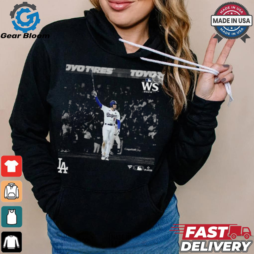 Freddie Freeman Los Angeles Dodgers 2024 MLB Postseason Moments T Shirts Freddie Freeman Los Angeles Dodgers 2024 MLB Postseason Moments T Shirts