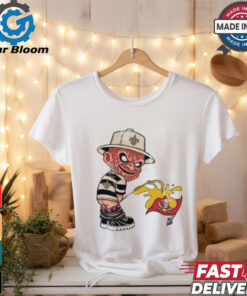 Freddy Krueger New Orleans Saints Piss On Tampa Bay Buccaneers Halloween 2024 NFL Shirt