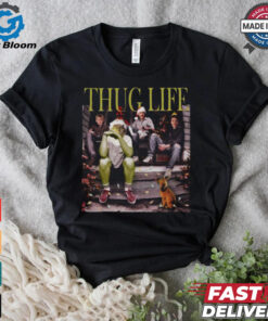 Funny Christmas Grinch Fan Gift Thug Life Tshirt M0143 T Shirt