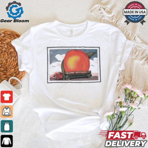 The Allman Brothers Mushroom Eat A Peach For Peace Album Art T shirts