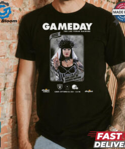 Gameday NFL The Las Vegas Raiders vs Cleveland Browns Our Lady Of Raider Nation Sept 29 2024 t shirt