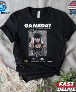 Gameday NFL The Las Vegas Raiders vs Cleveland Browns Our Lady Of Raider Nation Sept 29 2024 t shirt