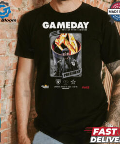 Gameday NFL The Las Vegas Raiders vs Dallas Cowboys August 17 2024 President t shirt