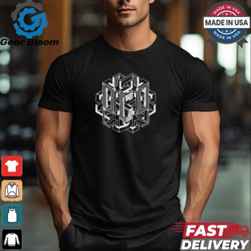 Geometric Black T Shirt