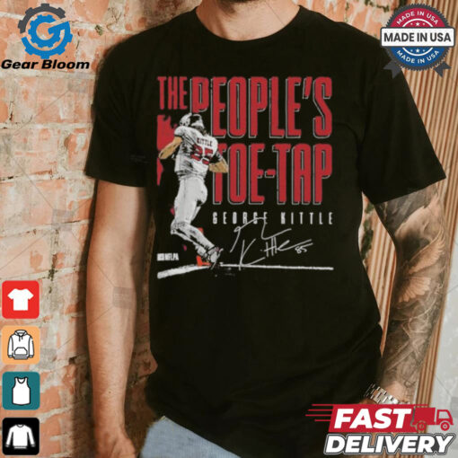 George Kittle San Francisco 49es The People’s Toe Tap Shirt