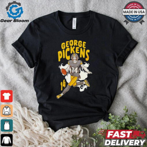 George Pickens 14 Pittsburgh Steelers football graphic shirt
