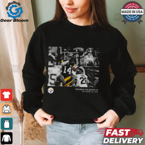 George Pickens Pittsburgh Steelers NFL Flash Features Week 7 T Shirt