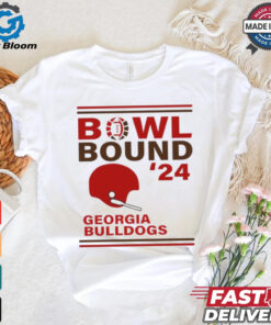 Georgia Bulldogs 2024 Bowl Bound Helmet Shirt