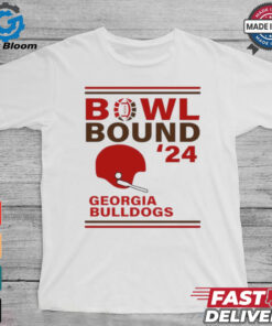 Georgia Bulldogs 2024 Bowl Bound Helmet Shirt