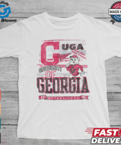 Georgia Bulldogs Washed Vault T Shirt