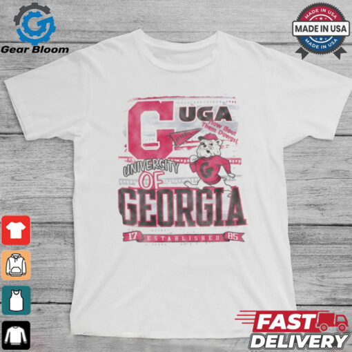 Georgia Bulldogs Washed Vault T Shirt