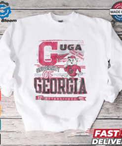 Georgia Bulldogs Washed Vault T Shirt