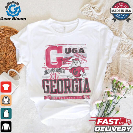 Georgia Bulldogs Washed Vault T Shirt