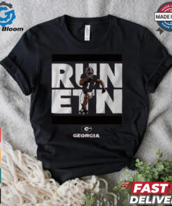Georgia Football Trevor Etienne Run ETN T Shirt