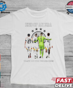 Germany National Football Team end of an Era thank you for the memories signature shirt