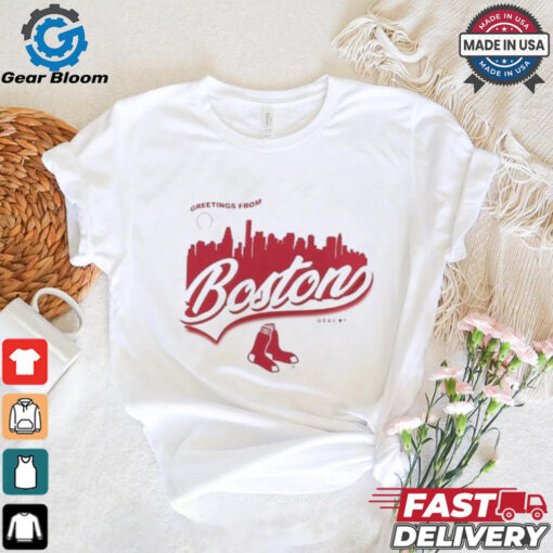 Getting From Skyline Boston Red Sox Shirt