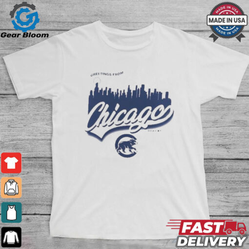 Getting From Skyline Chicago Cubs Shirt