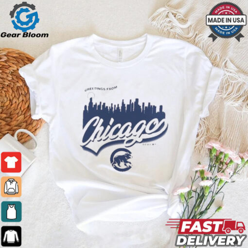 Getting From Skyline Chicago Cubs Shirt