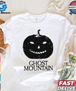 Ghost mountain pumpkin not worth this pain Halloween Shirt