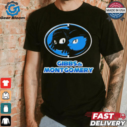 Gibbs And Montgomery Knuckles Detroit Lions t shirt