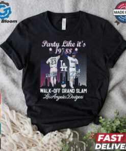 Gibson And Freeman Walk Off Grand Slam Party Like It’s 1988 Los Angeles Dodgers Signatures Shirt