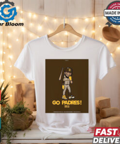 Go Padres Fernando Tatis Jr San Diego Padres The Playoffs Poster t shirt