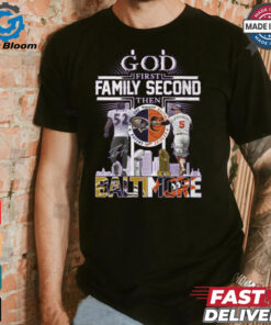 God First Family Second Then Baltimore Ravens x Baltimore Orioles Signature Unisex T Shirt