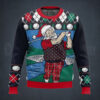 The Rock WWE Ugly Sweater