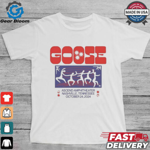 Goose Oct 24 2024 Ascend Amphitheater, Nashville, TN T Shirts