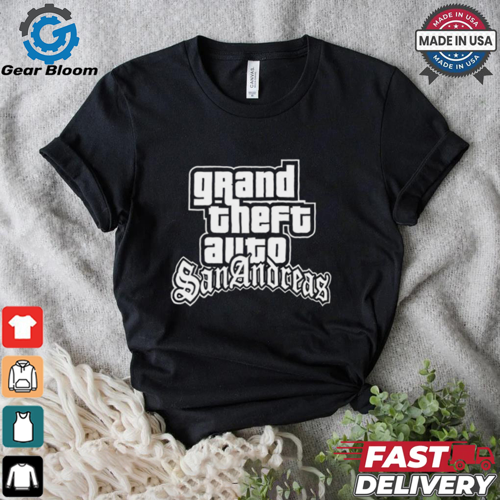 Grand Theft Auto San Andreas 20 Year Anniversary Shirt Grand Theft Auto San Andreas 20 Year Anniversary Shirt