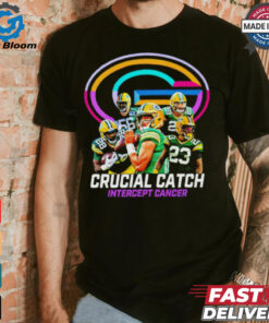 Green Bay Packers Crucial Catch Intercept Cancer NFL shirt