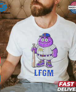 Grimace Mets baseball mascot beautiful monster shirt