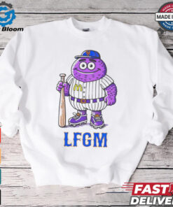 Grimace Mets baseball mascot beautiful monster shirt