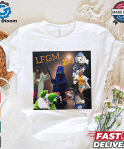 Grimace New York Mets victory LFGM 2 1 shirt