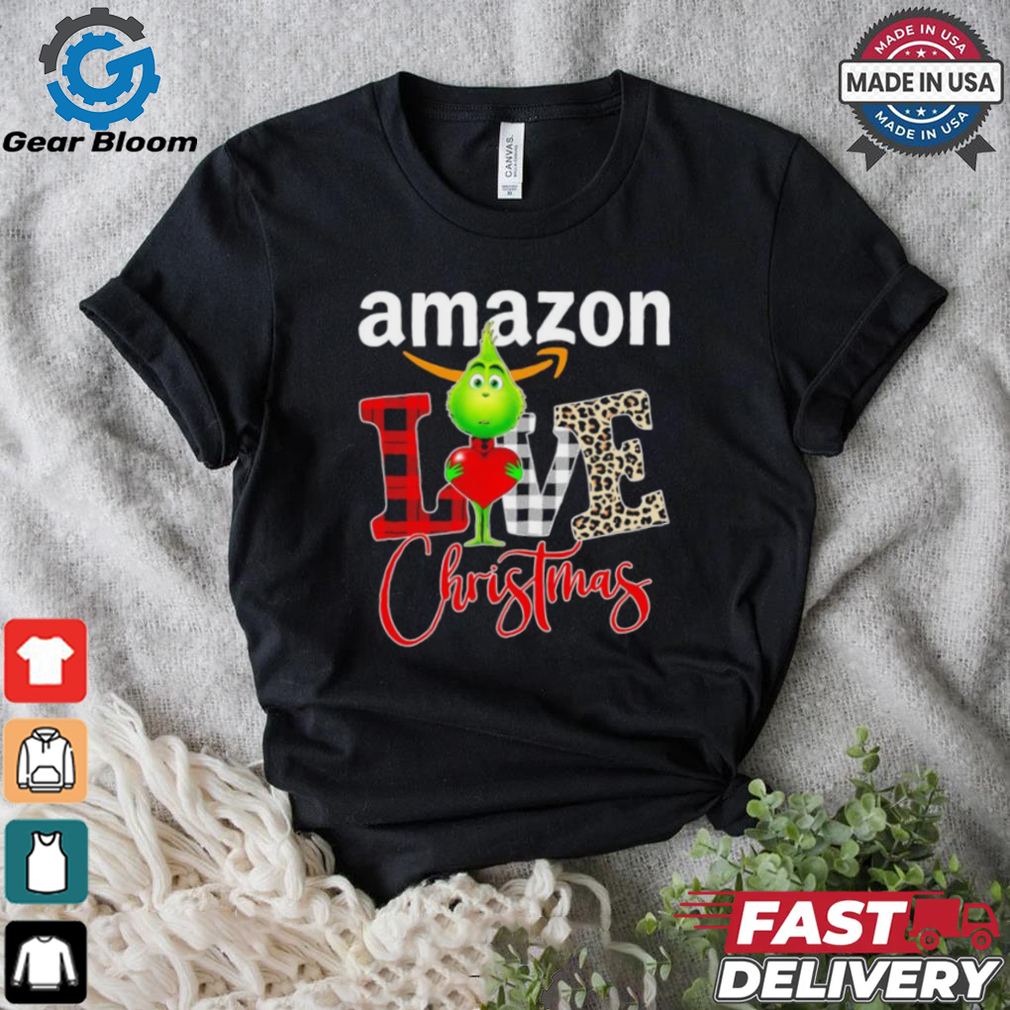 Grinch Love Amazon Christmas Shirt Grinch Love Amazon Christmas Shirt