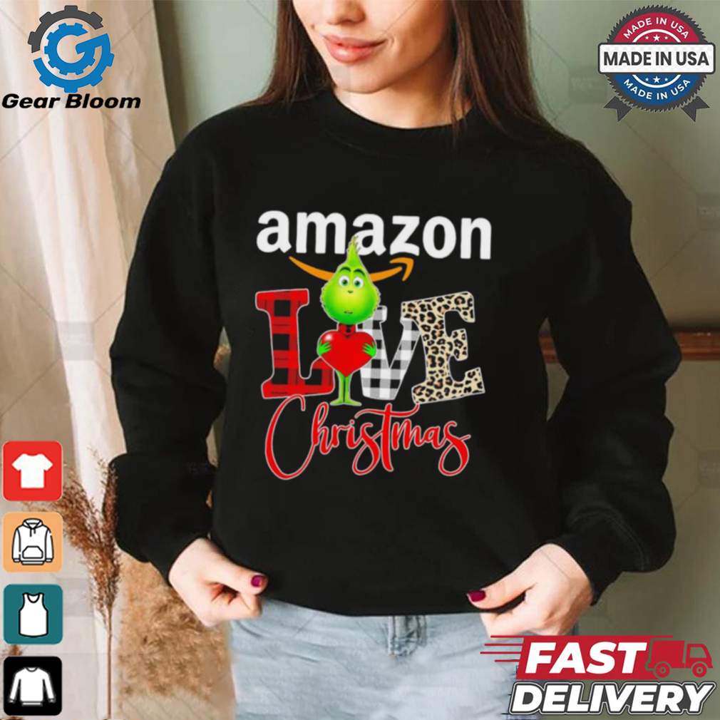 Grinch Love Amazon Christmas Shirt Grinch Love Amazon Christmas Shirt