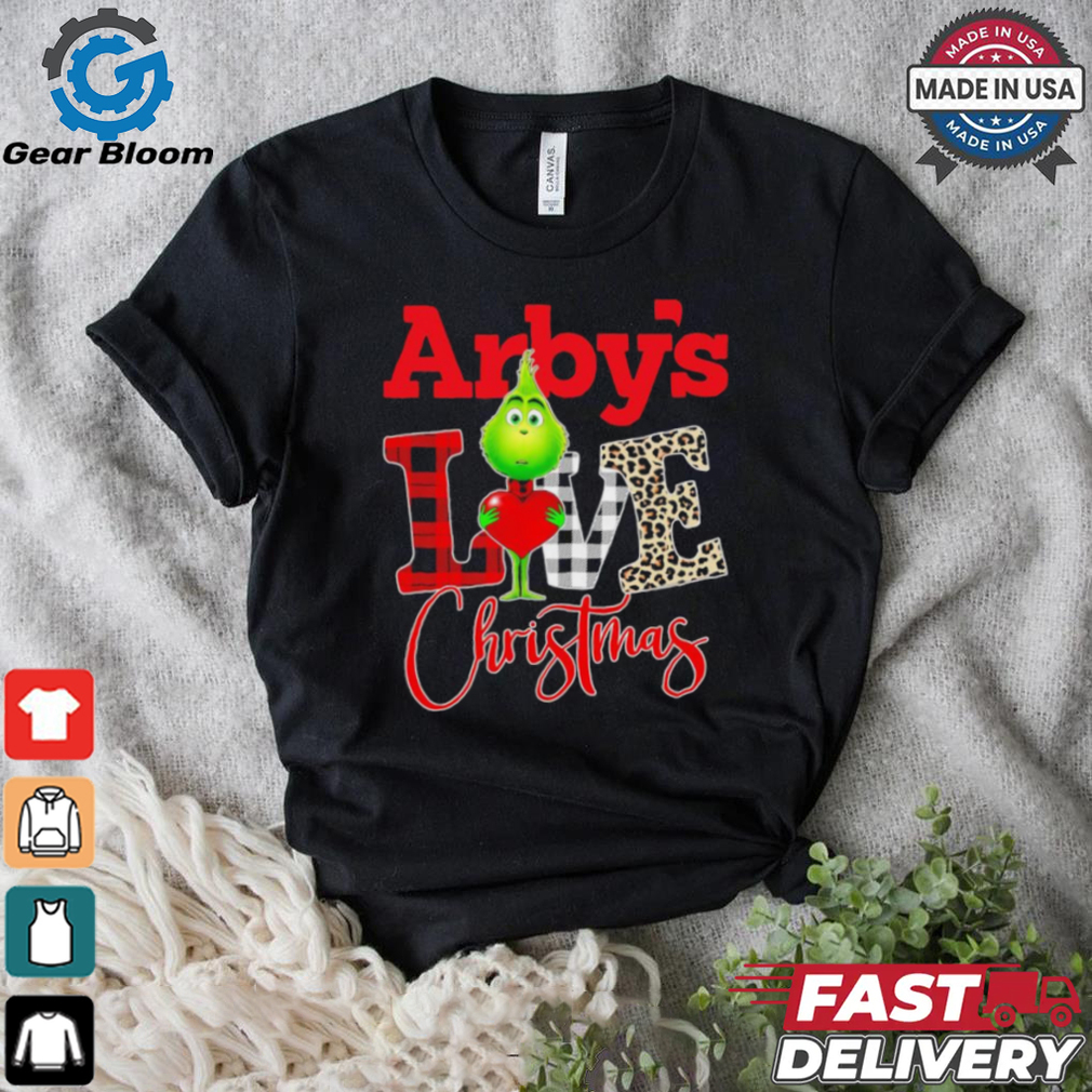 Grinch Love Arbys Christmas Shirt Grinch Love Arbys Christmas Shirt