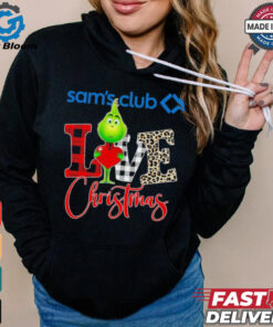 Grinch Love Sam’s Club Christmas Shirt