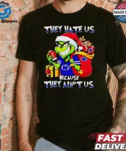 Grinch Nittany Lions they hate us because they ain’t us Christmas shirt