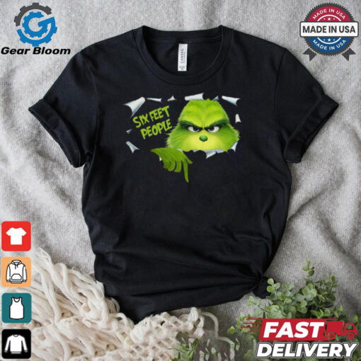 Grinch Six Feet People Christmas 2024 Shirt