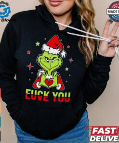 Grinch fuck you and love you Christmas shirt