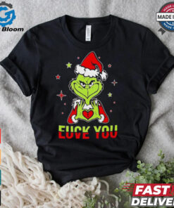 Grinch fuck you and love you Christmas shirt