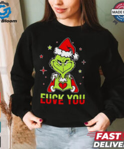 Grinch fuck you and love you Christmas shirt