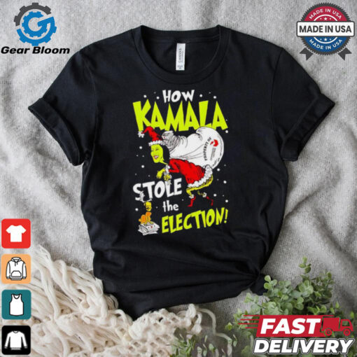 Grinch how Kamala stole the election Christmas shirt