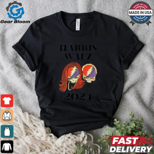 Harris Walz 2024 Grateful Dead T Shirt